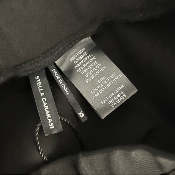 STELLA CARAKASI Classic Black Women's Skirt XS - Picture 5 of 9